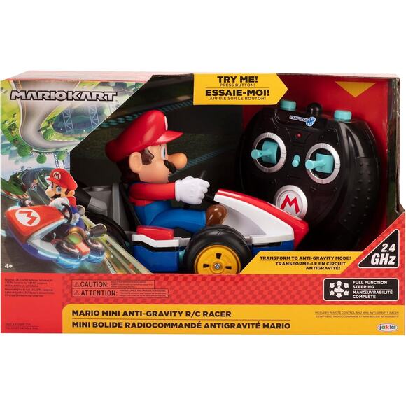 JAKKS Other - Mario Kart Mario Anti-Gravity Mini RC Racer 2.4GHz Remote Control